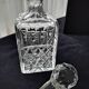 Bohemian crystal whiskey decanter