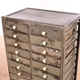 Commode industrielle grise