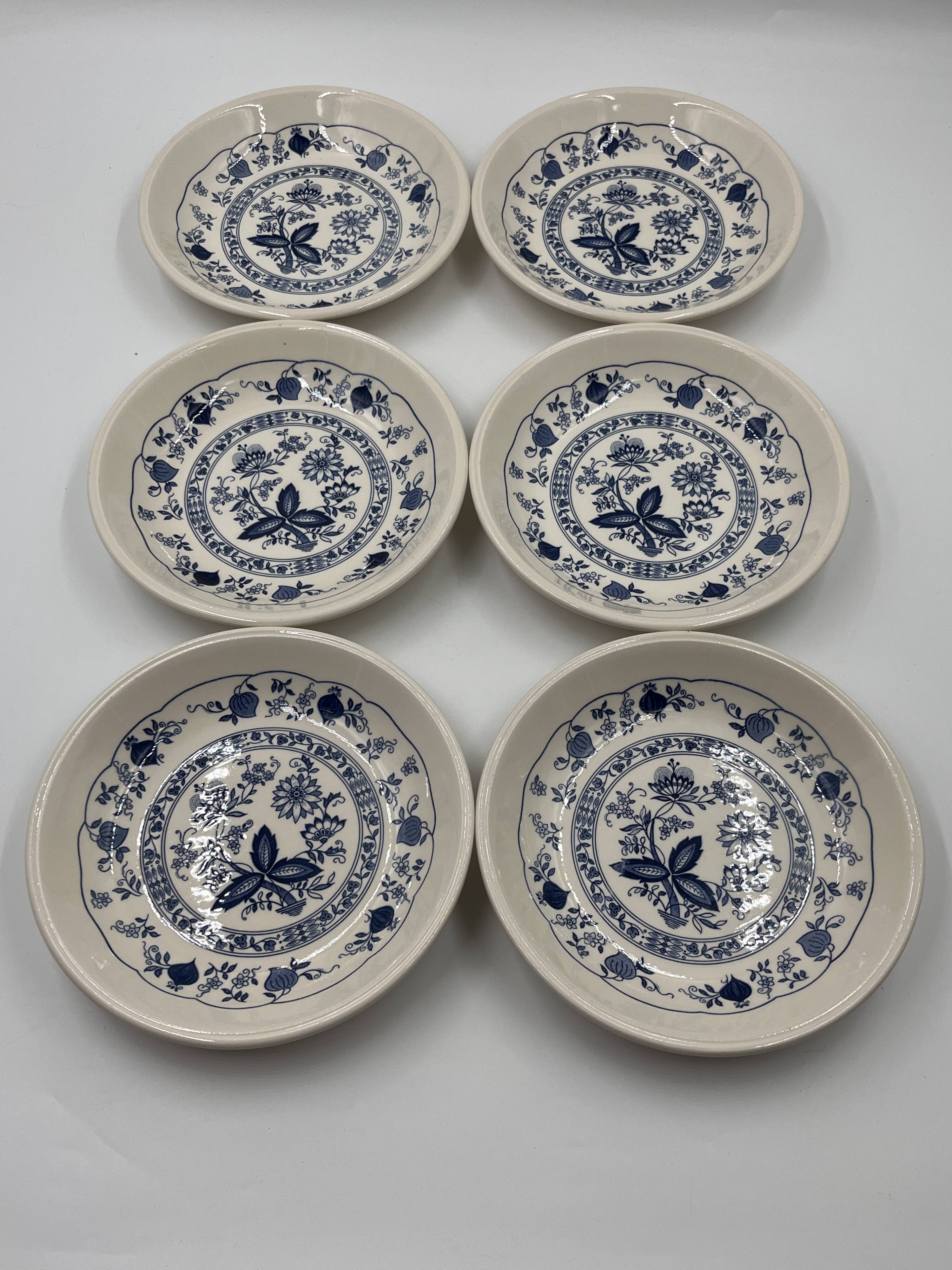Set of 6 Biltons soup plates