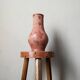 Vintage Portuguese ceramic terracotta clay terracotta pottery vase