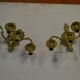 Louis XV style bronze sconces with cariatids