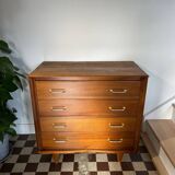 Vintage oak chest of drawers 1950