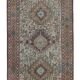 Vintage Turkish Oushak Handwoven Rug 117x181 cm