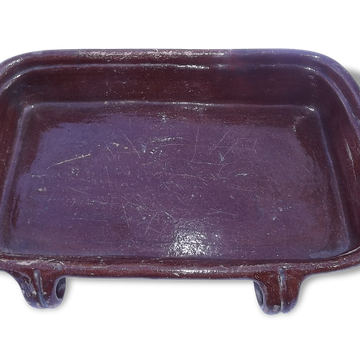 Plat Terre cuite 19 ème " Léche Frites "