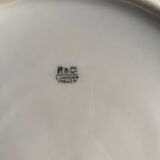 Service de table porcelaine R&C Limoges France