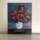 Tableau bouquet rouge