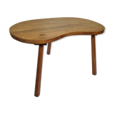 Vintage solid wood bean coffee table