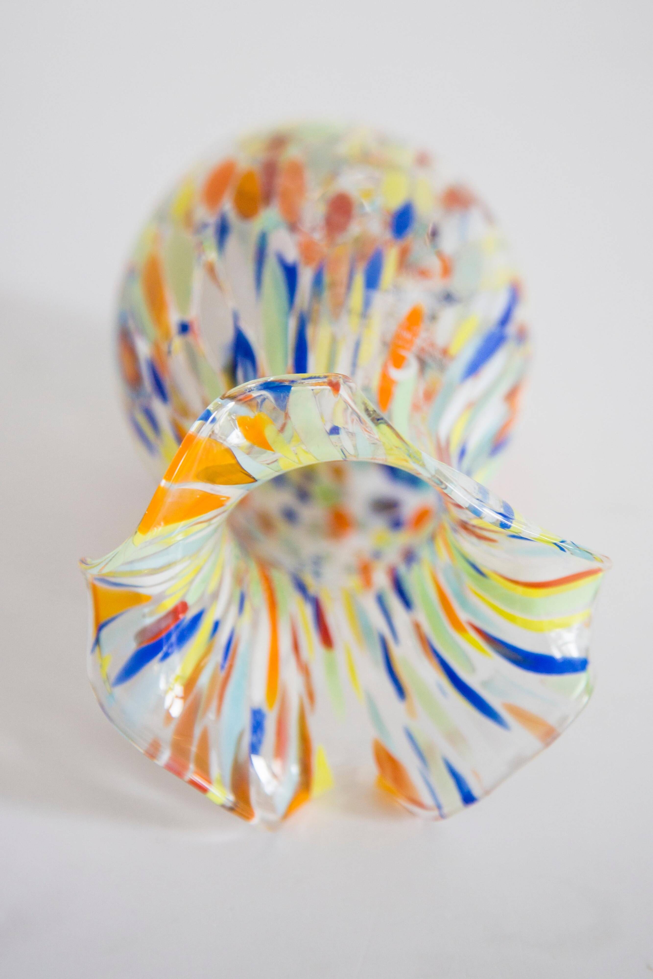 Small Vintage Murano Vase from the Mid-Century, Italy, 1960s