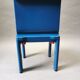Blue chair and bench child kartell 70s
