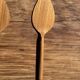 Teak pie server kitchen utensil L30 W8