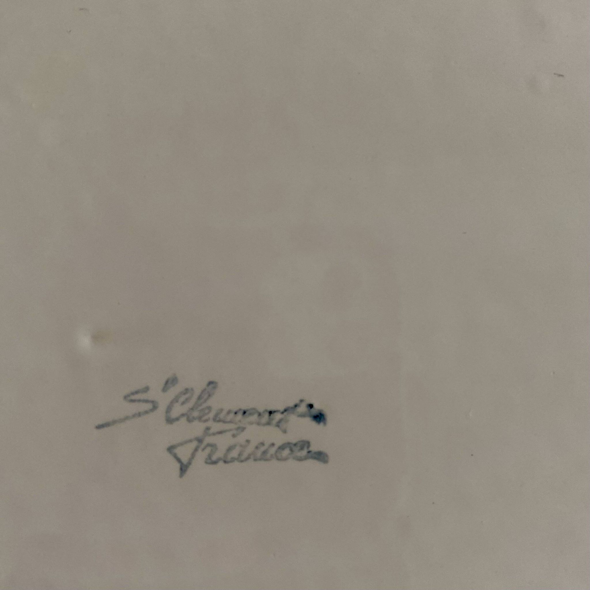 Plat festonné