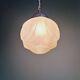 Art Deco pendant lamp in satin glass, 1920s-30s