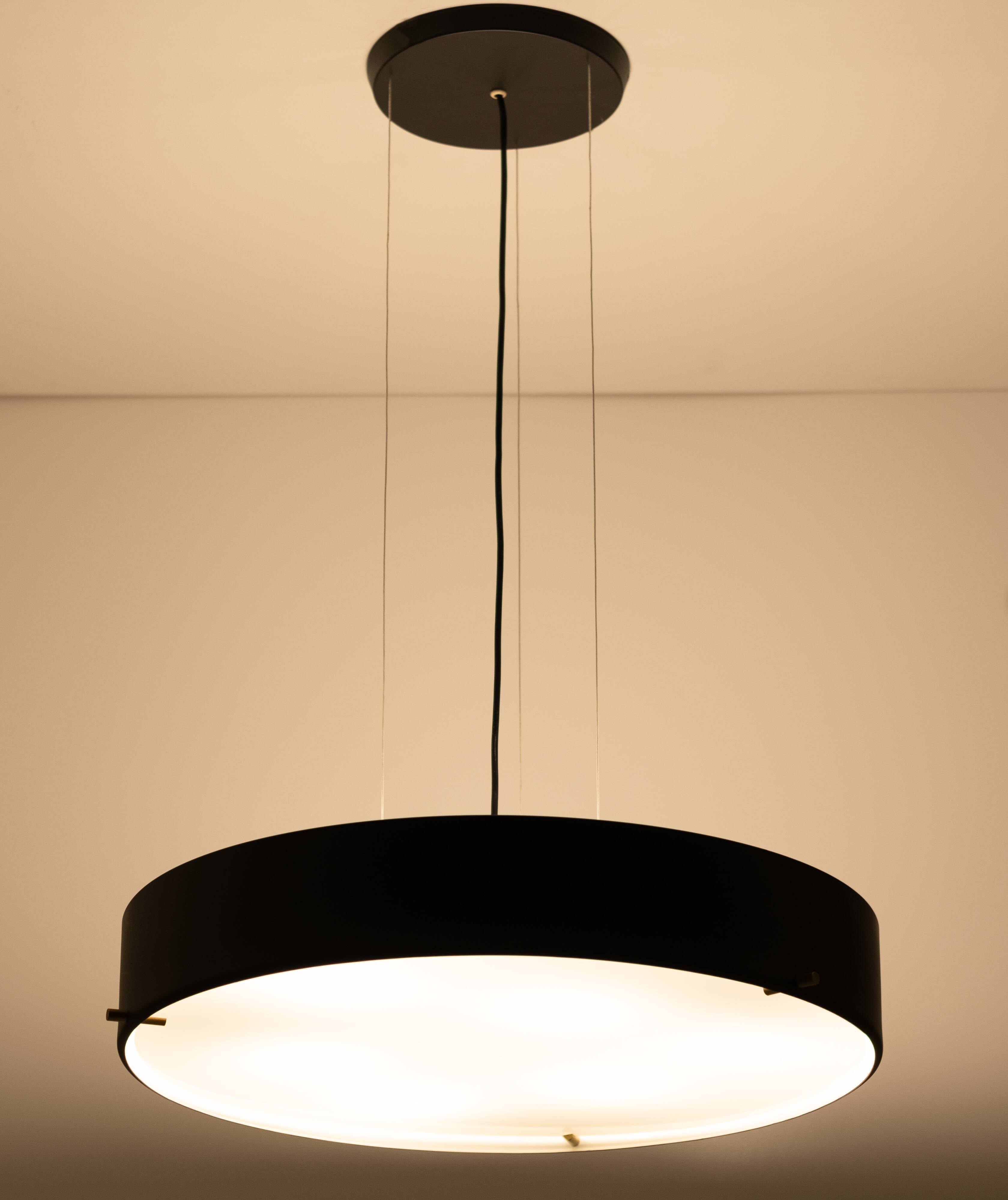Bruno gatta stilnovo pendant lamp 1954, model 288
