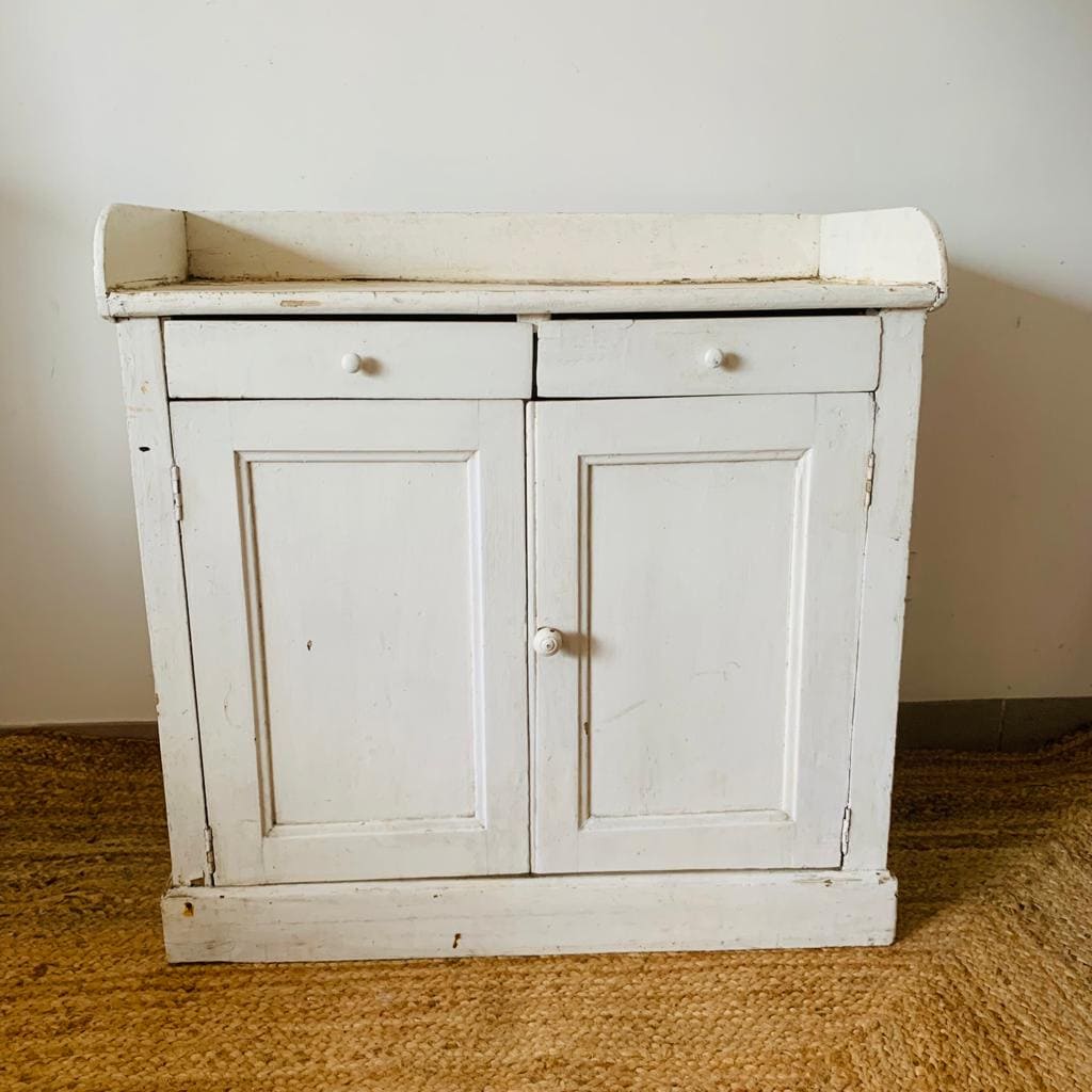 White Parisian buffet