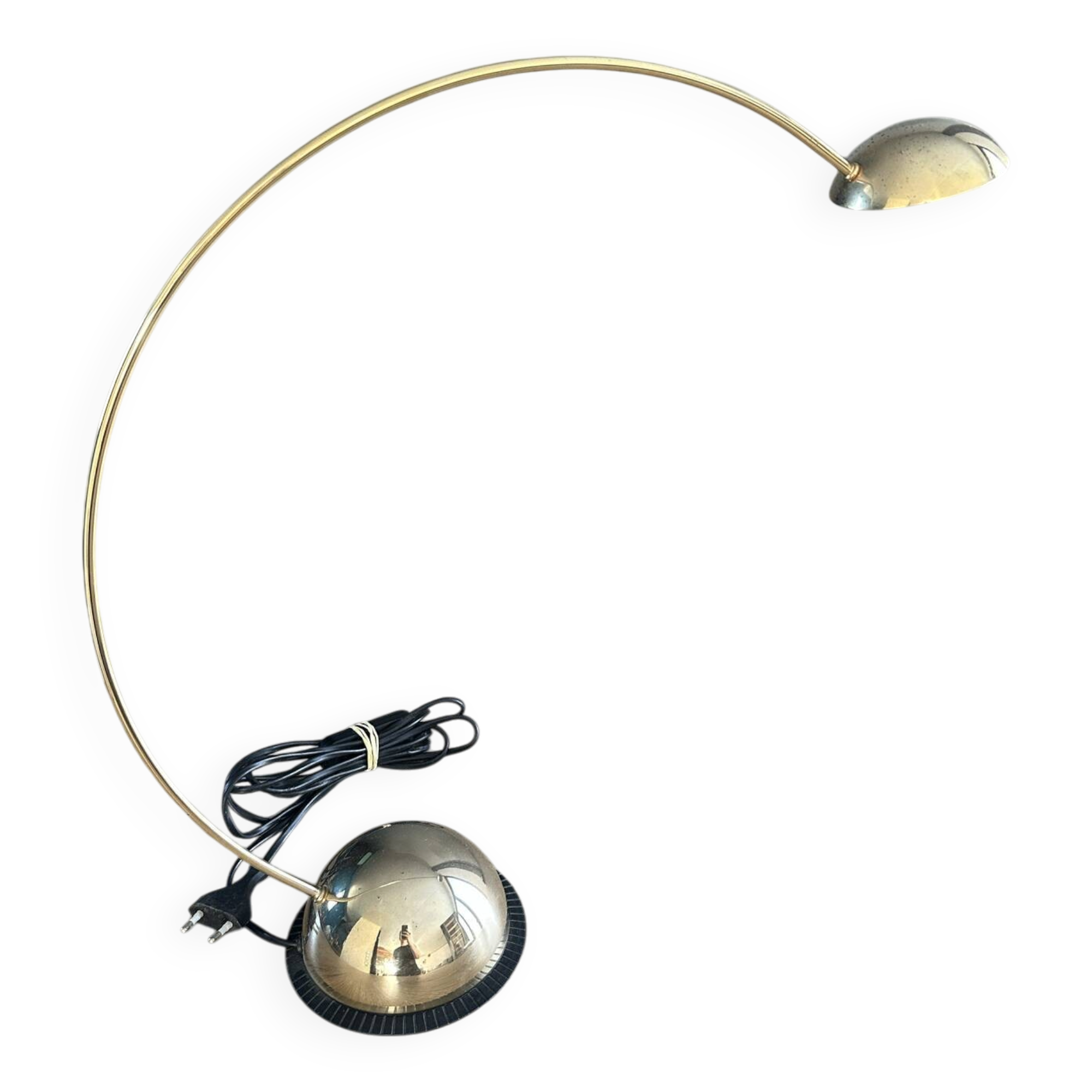 Arc Vintage Desk Lamp Vrieland Design Brass – Bauhaus Style