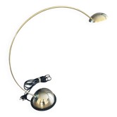 Lampe de bureau Arc style Bauhaus vintage Vrieland en laiton