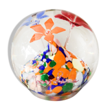 Sulphide with floral decoration josephine