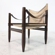 Pair of Safari Armchairs by Gianfranco Legler for Zanotta, 1960s