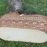 Rattan cradle basket