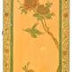 Chiffonnier en bois peint de style chinoisant
