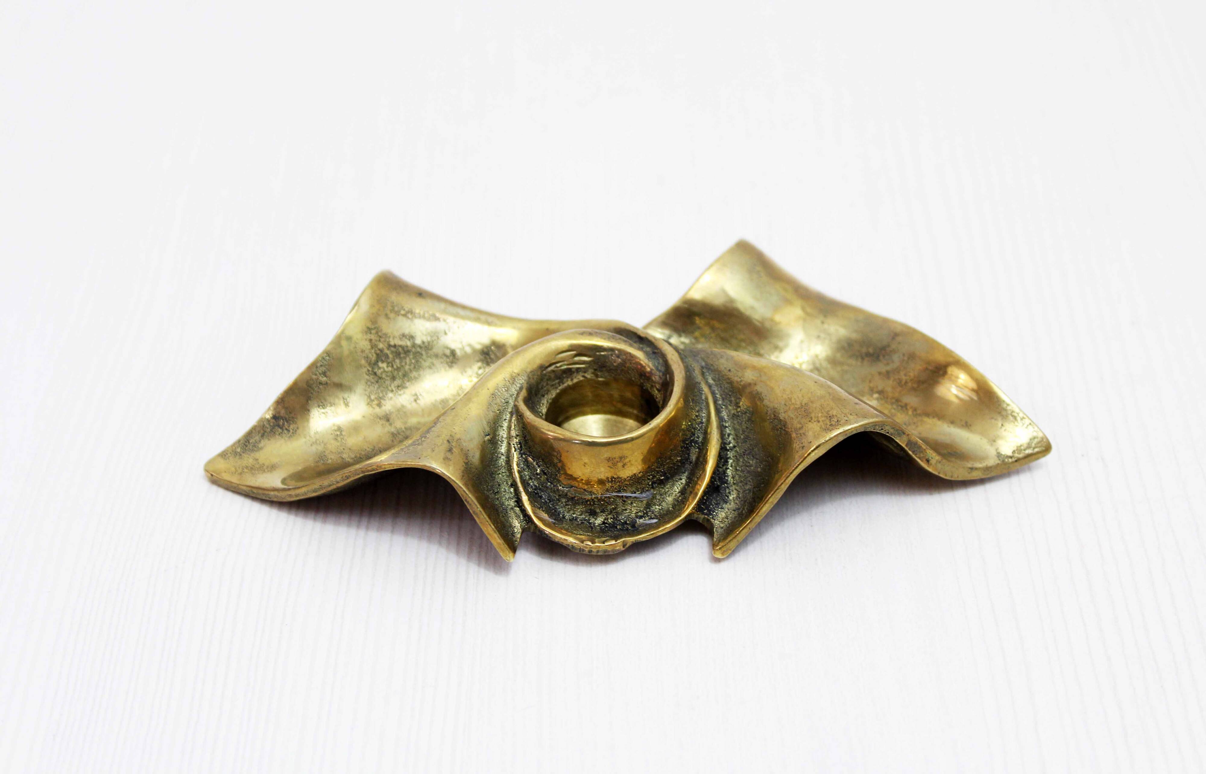 Bougeoir en bronze 1950