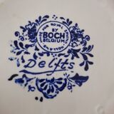 Vase with lid by Boch Delfts