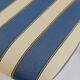 Modern set 4 Dining Chairs, Striped Fabric, French style