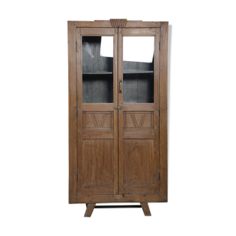 Old teak cabinet - 176x34x90cm - ae430