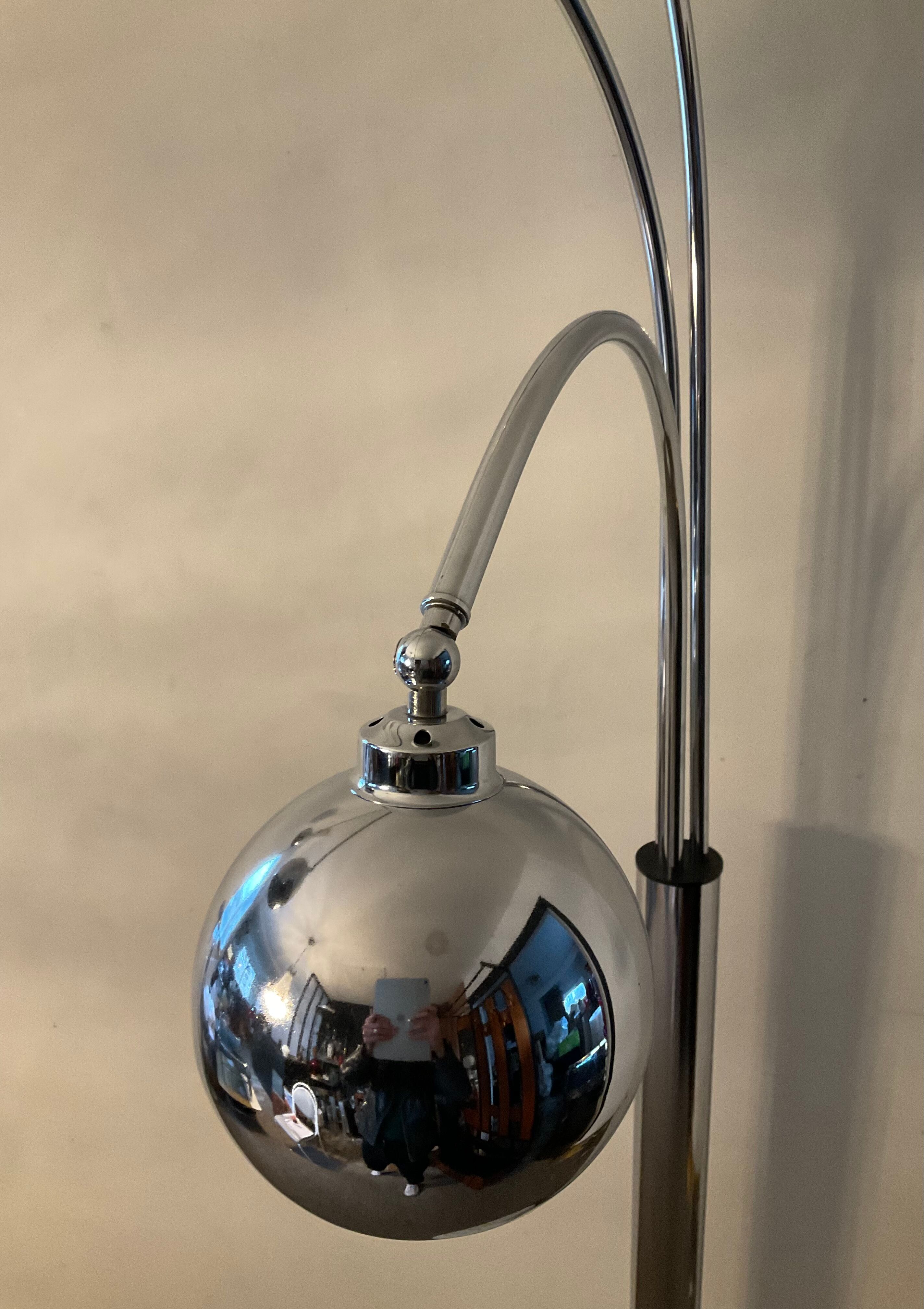 Lampadaire Muguet vintage années 70