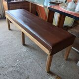 Old brasserie bench