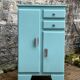 Mado turquoise sideboard vintage 1950