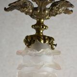 Suspension in bronze and glass paste.