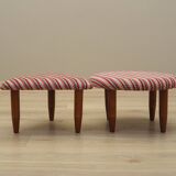 Set of two footstools, Danish design, 1990s, production: Denmark