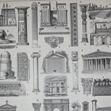 Engraving • Arabic art, decorations, weapons • Original lithograph from 1898