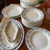 Porcelain service - 27 pieces - monge