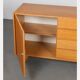 Vintage oak storage by Jiri Jiroutek, model U-458, 1960s