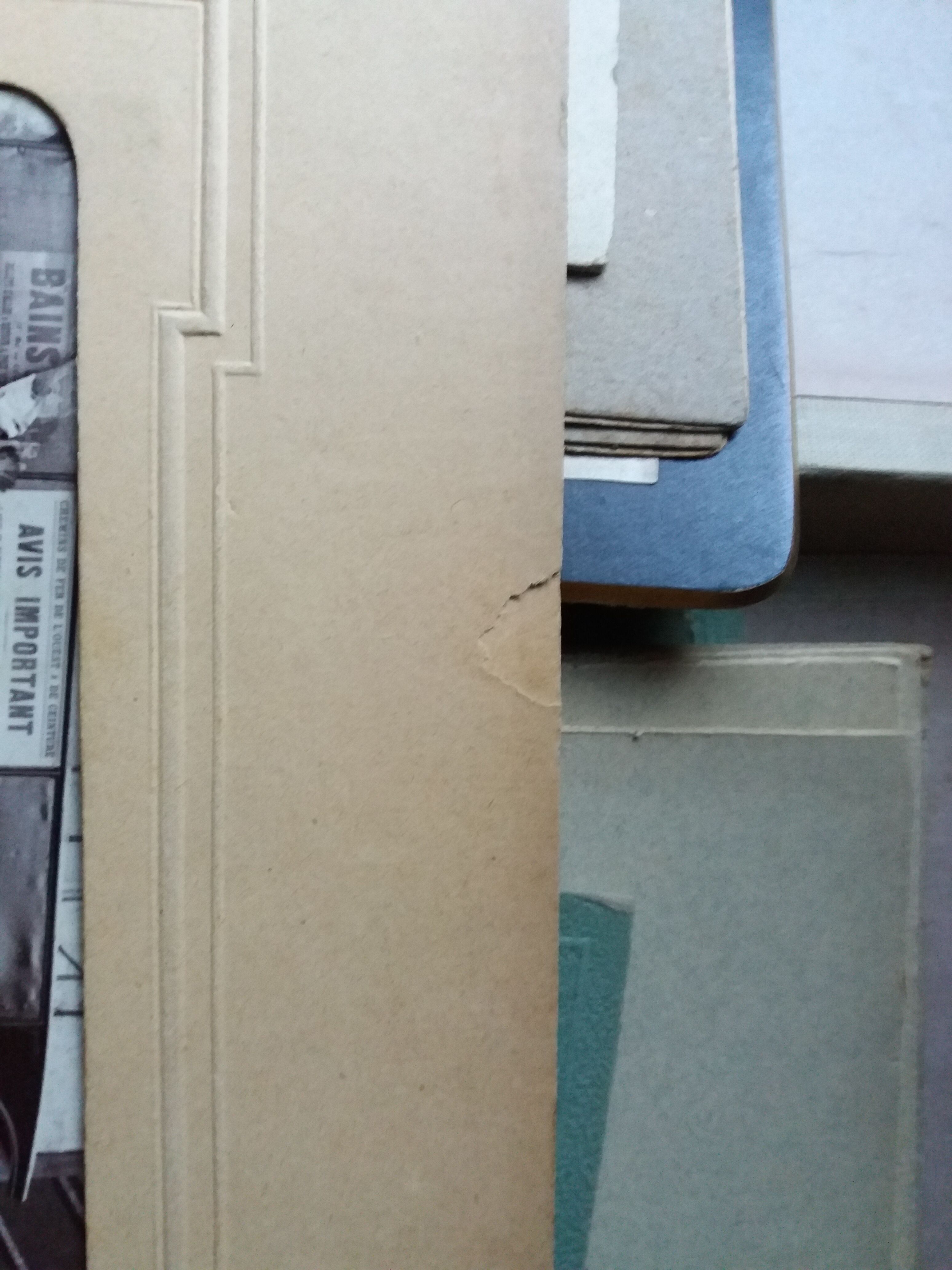 Old photograph 1900 Compagnie des chemins de fer de l'Ouest diligence Mont Saint Michel