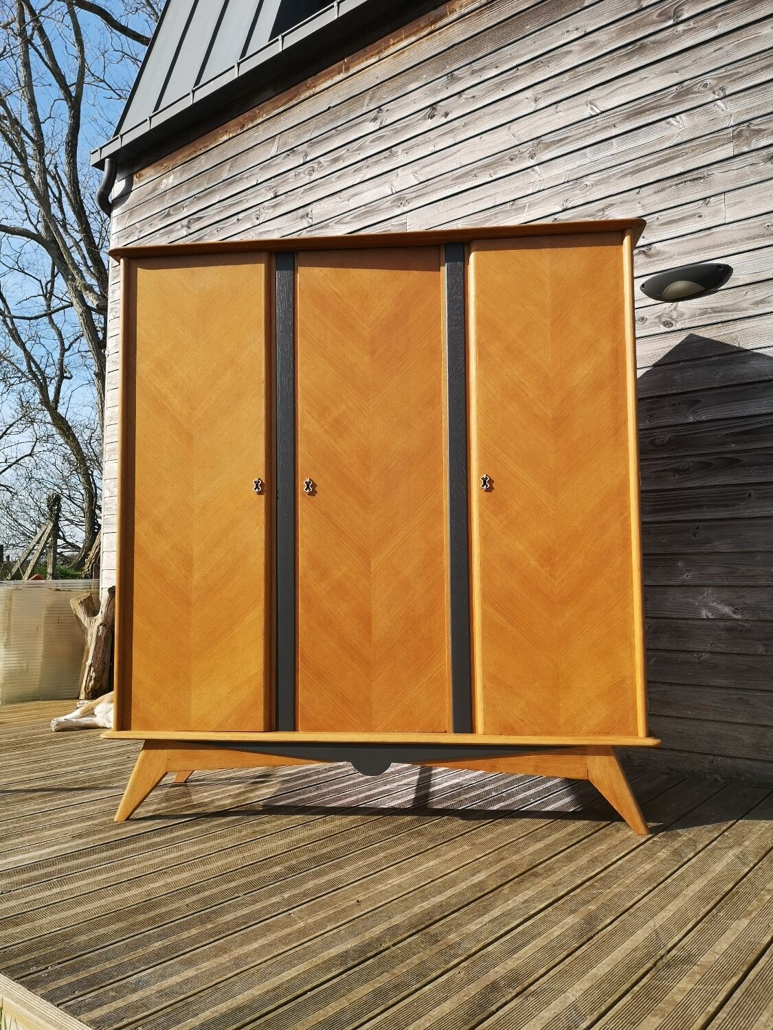 Vintage wardrobe dressing