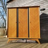 Vintage wardrobe dressing