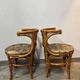 Paire fauteuils bistrot vintage