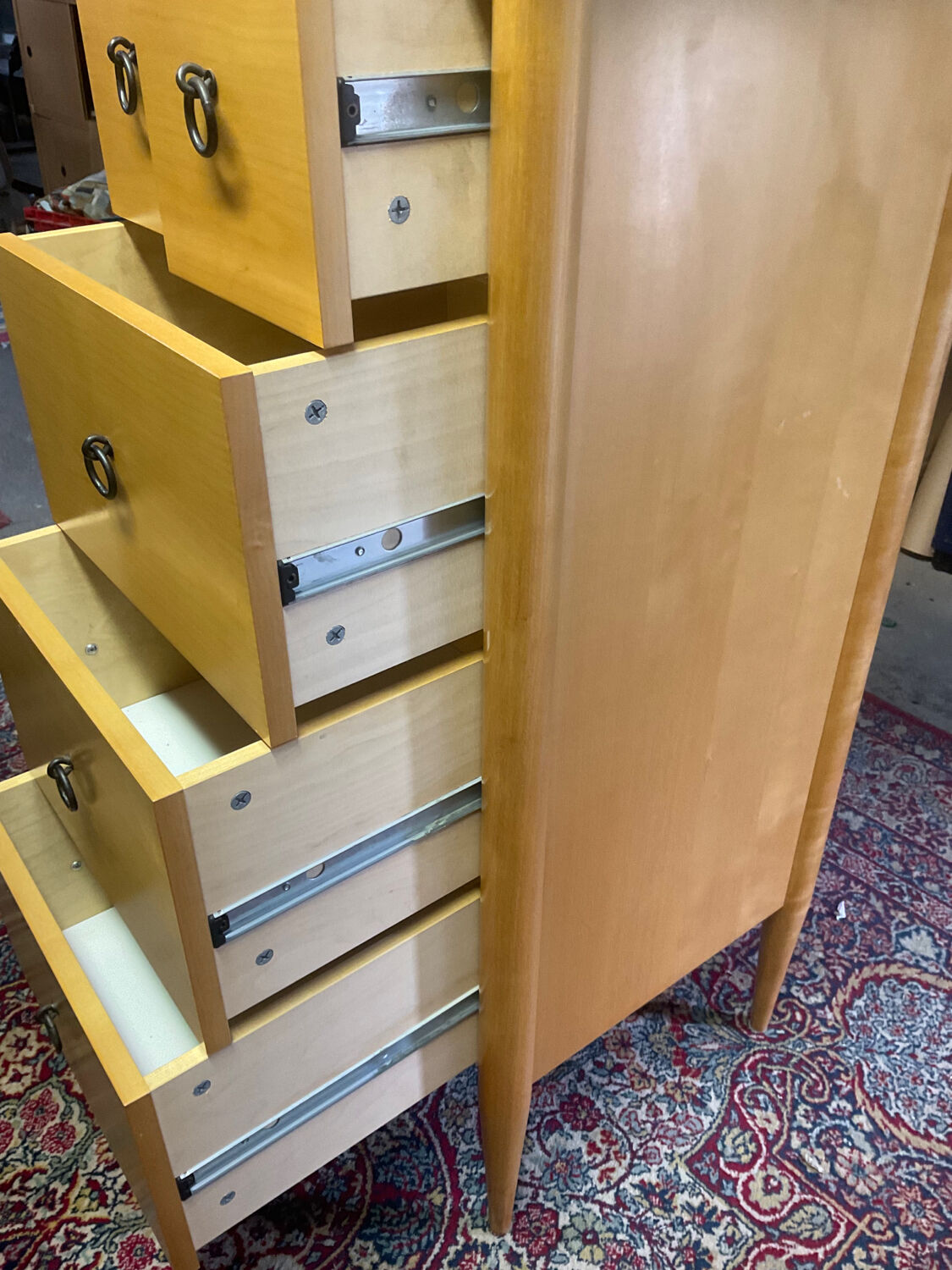 Scandinavian wooden ragpicker