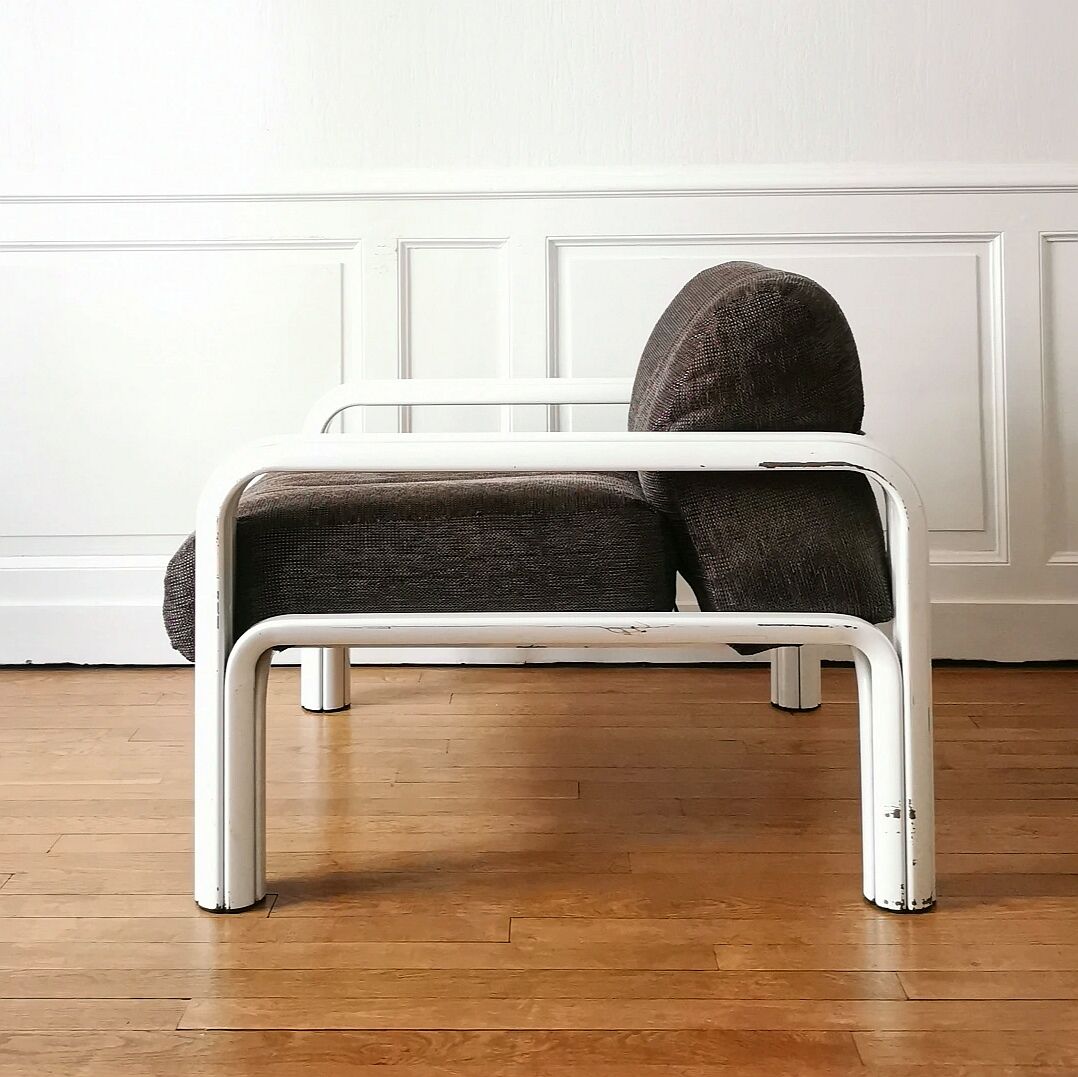 Fauteuil lounge de Gae Aulenti, Knoll, 1970