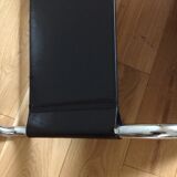 Mies Van Rohe chrome and leather chair