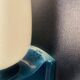 Vintage blue Tovi wall light Mid Century Modern/Space Age opaline scandi