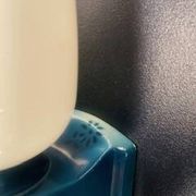 Vintage blue Tovi wall light Mid Century Modern/Space Age opaline scandi