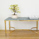 Table basse marbre années 60