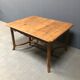 Dutch oak kitchen table in art deco style from the 1930s