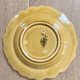 Sarreguemines dessert plates made in France