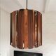 Mid century design pendant light werner schou, seventies