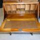 Bureau secretaire vitrine pieds griffes